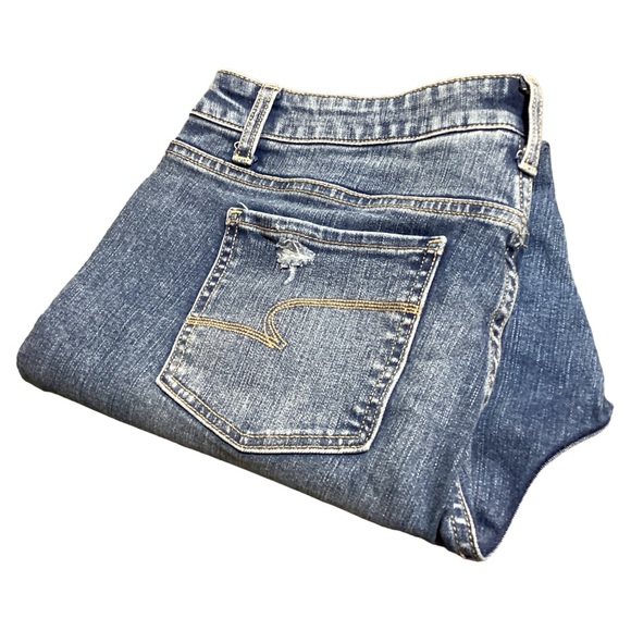 Time and True Women’s High Rise 5 Pockets Distressed Blue Skinny Jeans Size 18 - Picture 14 of 14